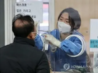韓国の新規コロナ感染者３３７６人　減少傾向続く