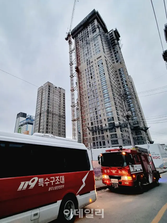 光州崩壊マンションで「不明者1人」を発見…残骸多く生存確認「困難」＝韓国（画像提供:wowkorea）