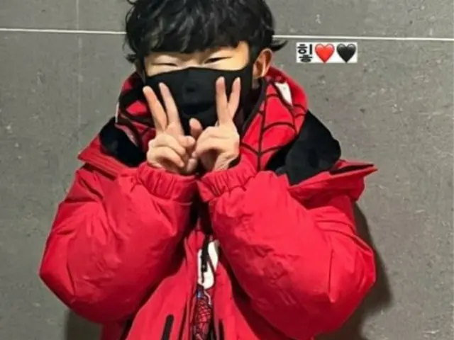 元サッカー韓国代表イ・ドングクの息子シアン君、姉の前で「愛きょういっぱい」（画像提供:wowkorea）