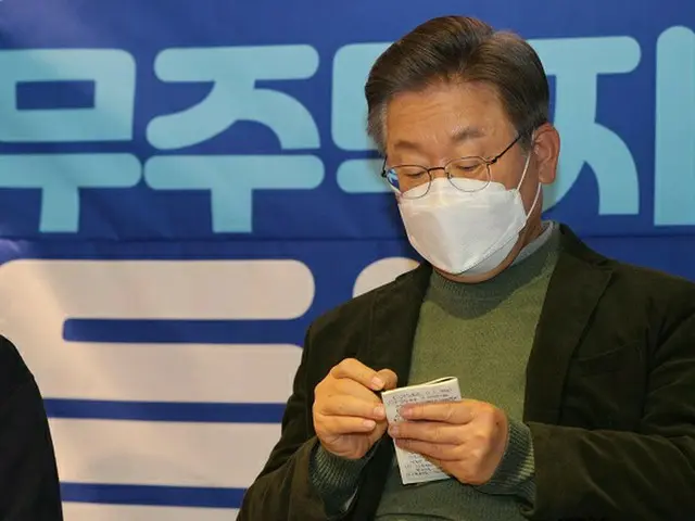 李在明、共に民主党大統領選候補（画像提供:wowkorea）