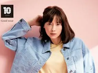 イ・ナヨン、ハッとするような42歳の美貌、デニムファッションもぴったり
