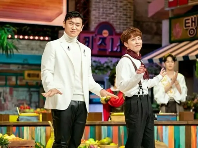 「EXO」シウミン、ミュージカル俳優カン・ホンソクと一緒に「驚きの土曜日」に出演（画像提供:wowkorea）