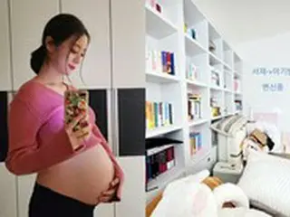 ヘリム（元Wonder Girls）、迫る出産日…書斎が子ども部屋に変身