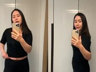 “三つ子出産”芸人ファン・シニョン、106kgから74kgに「いつか腹筋を」
