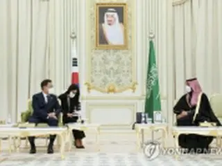 文大統領　サウジ訪問終えエジプトへ