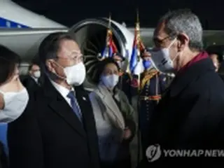 文大統領がエジプト到着　シシ大統領と会談へ