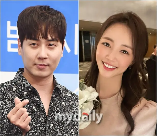 グループ「SHINHWA」のメンバーアンディの9歳年下の新婦の正体が、イ・ウンジュ済州（チェジュ）MBCアナウンサーであることが分かった。（画像提供:wowkorea）