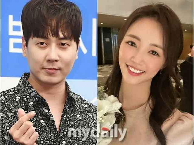 グループ「SHINHWA」のメンバーアンディの9歳年下の新婦の正体が、イ・ウンジュ済州（チェジュ）MBCアナウンサーであることが分かった。（画像提供:wowkorea）