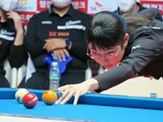 ＜韓国プロビリヤード＞日本の肥田緒里恵、シーズン最終ラウンド2日目でシングル勝利＝「ウェルカム貯蓄銀行PBAチームリーグ2021-22」