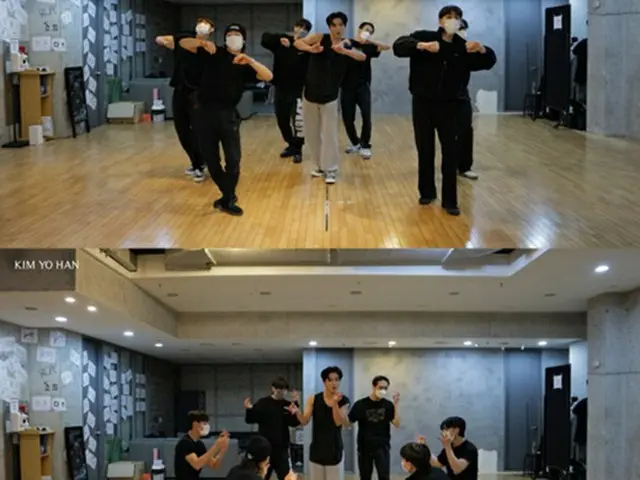 「WEi」キム・ヨハンが22日午後、公式SNSやYouTubeを通じて、「DESSERT」の振付練習映像を公開した。（画像提供:wowkorea）