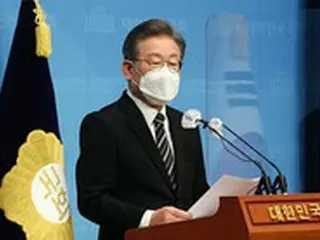 韓国与党の李在明大統領選候補「北朝鮮は憎いが、叩けばさらに大きな被害になる」