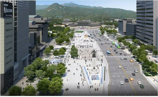 新しい光化門広場、7月オープン…面積が2倍に拡大＝韓国（画像提供:wowkorea）