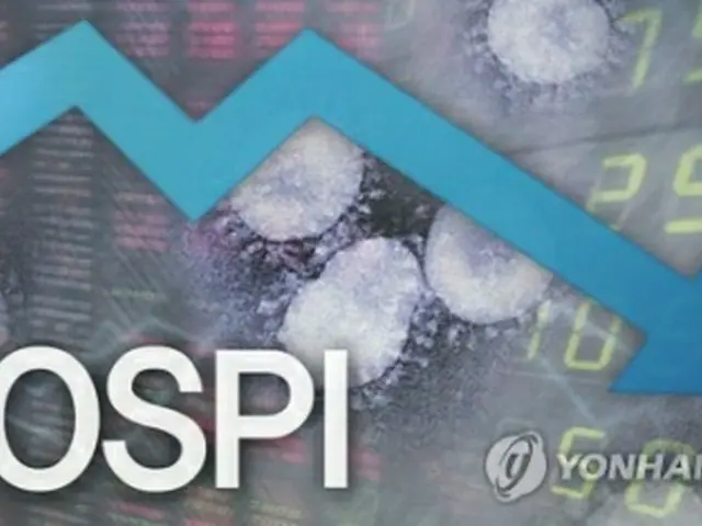 ２５日のＫＯＳＰＩは小幅に続落して始まった＝（聯合ニュース）