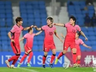 サッカー女子アジア杯　27日に韓日戦＝1次リーグC組1位かけ