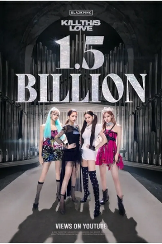 BLACKPINK（YGエンターテインメント提供）＝（聯合ニュース）≪転載・転用禁止≫