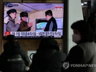 北朝鮮が朝鮮半島東へ飛翔体発射　今年6回目＝韓国軍