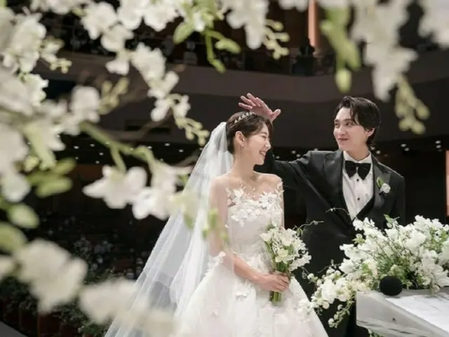 女優パク・シネ、結婚式の写真公開…妊娠で二重の喜び（画像提供:wowkorea）