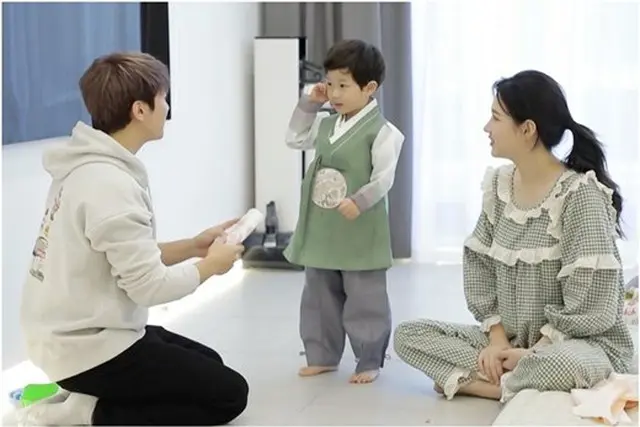 チェ・ミンファンが息子のジェユル君に与えた特別な「新年のミッション」は何だろうか。（画像提供:wowkorea）