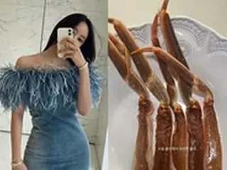 「サッカー選手と熱愛説」ヒョミン(T-ARA)、カニ料理は誰と？
