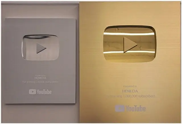 キム・ヒョンジュン(SS501)、“金の盾”公開…「YouTubeで儲けなくてもいい。ただ…」（画像提供:wowkorea）