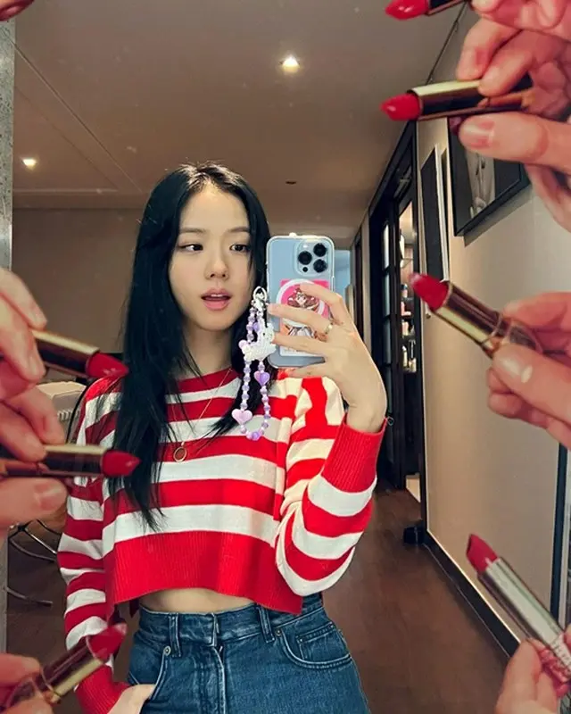 ガールズグループの「BLACKPINK」JISOOが近況を伝えた。（画像提供:wowkorea）