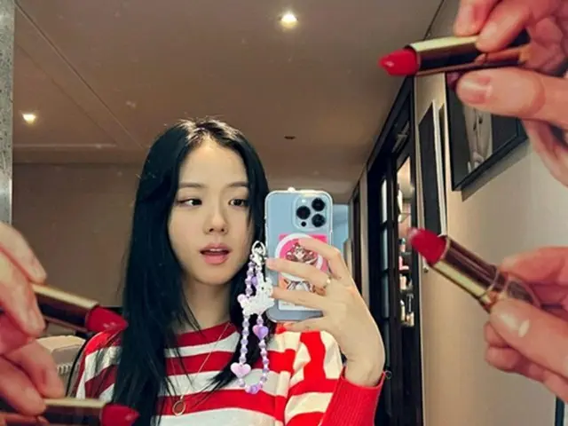 ガールズグループの「BLACKPINK」JISOOが近況を伝えた。（画像提供:wowkorea）