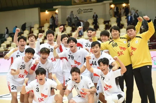 韓国男子ハンドボール代表、2023年世界選手権出場権を獲得（画像提供:wowkorea）