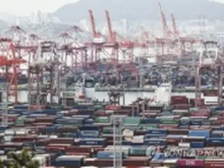 1月輸出額　15%増で過去最高も貿易赤字＝韓国