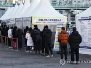 ［速報］韓国の新規コロナ感染者２万人超　過去最多