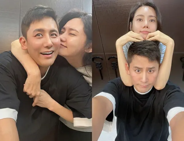 女優チュ・ジャヒョンと俳優ウ・ヒョグァンが愛し合う夫婦の関係性を誇った。（画像提供:wowkorea）