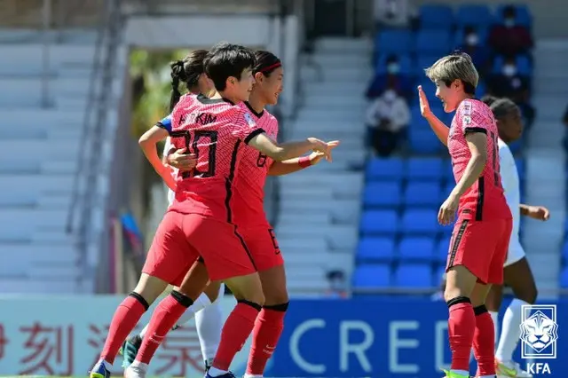 サッカー女子韓国代表、史上初のアジア杯決勝進出…初優勝に挑戦（画像提供:wowkorea）