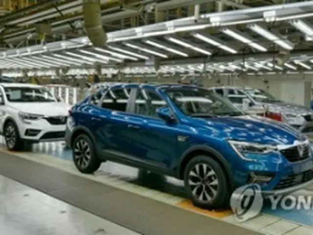 ルノーサムスンの小型ＳＵＶ「ＸＭ３」（同社提供）＝（聯合ニュース）≪転載・転用禁止≫