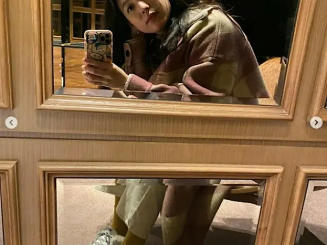 女優ハン・ヒョジュ、映画の舞台あいさつの中の1カット…「パッと撮ってもあふれる美貌」（画像提供:wowkorea）