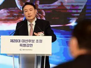 韓国野党の尹錫悦大統領選候補「安哲秀候補と一本化？ 排除しないという以外に話すことはない」