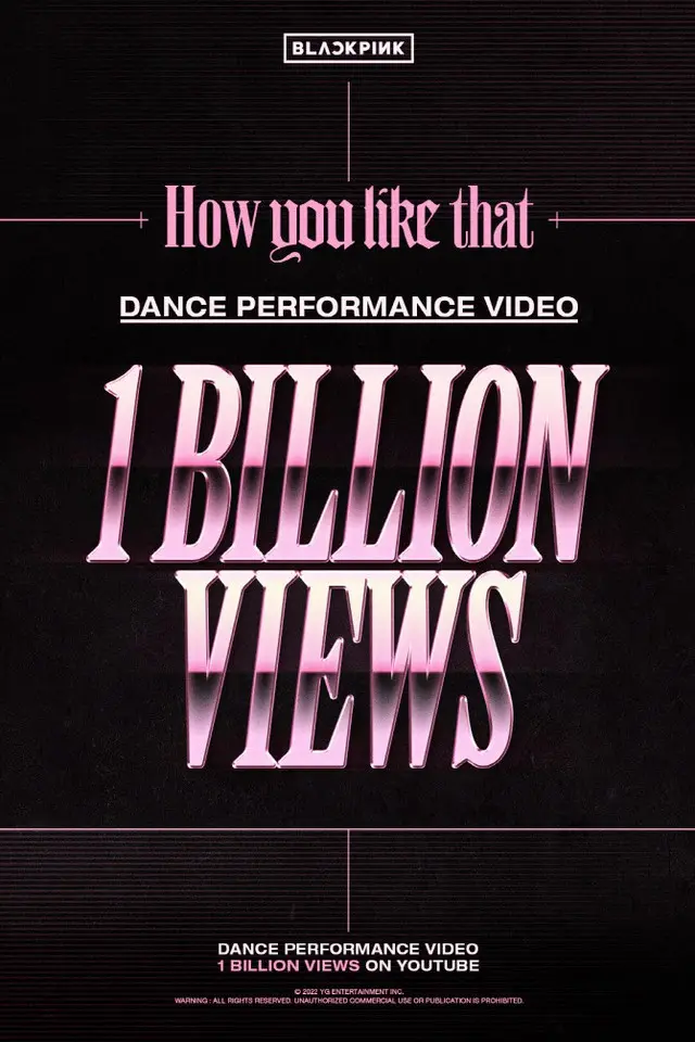 「BLACKPINK」、「How You Like That」の振付映像がYouTube10億ビューを突破（画像提供:wowkorea）