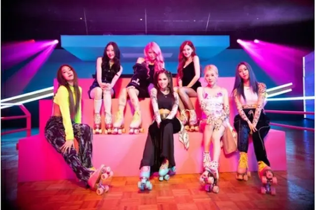 MOMOLAND（MLDエンターテインメント提供）＝（聯合ニュース）≪転載・転用禁止≫