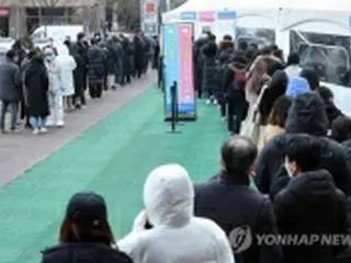 ソウル市の新規コロナ感染者5910人　陽性率17．4%に上昇