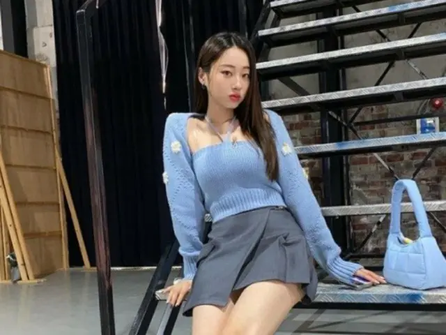 キョンリ（元NINE MUSES）、超ミニが際立つスタイルでスリムな脚線美を披露（画像提供:wowkorea）