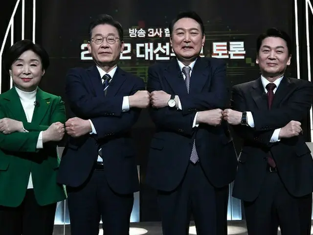 韓国では11日夜、次期大統領選候補4人による2回目のTV討論が行われる（画像提供:wowkorea）