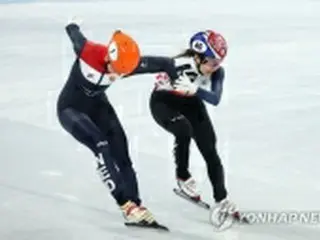 ショートトラック女子１０００メートル　崔が銀＝韓国３個目のメダル
