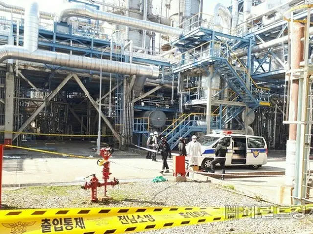 民主労総、麗川NCC爆発事故に関して会社側を糾弾する記者会見を予告＝韓国（画像提供:wowkorea）