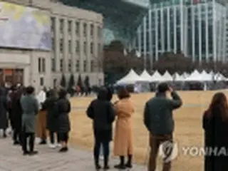 ソウル市の新規コロナ感染者1万2453人　1週間連続1万人超