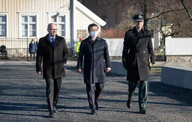 ノルウェーを訪問中の徐旭 韓国国防相はエノクセン国防相と会談を行なった（画像提供:wowkorea）