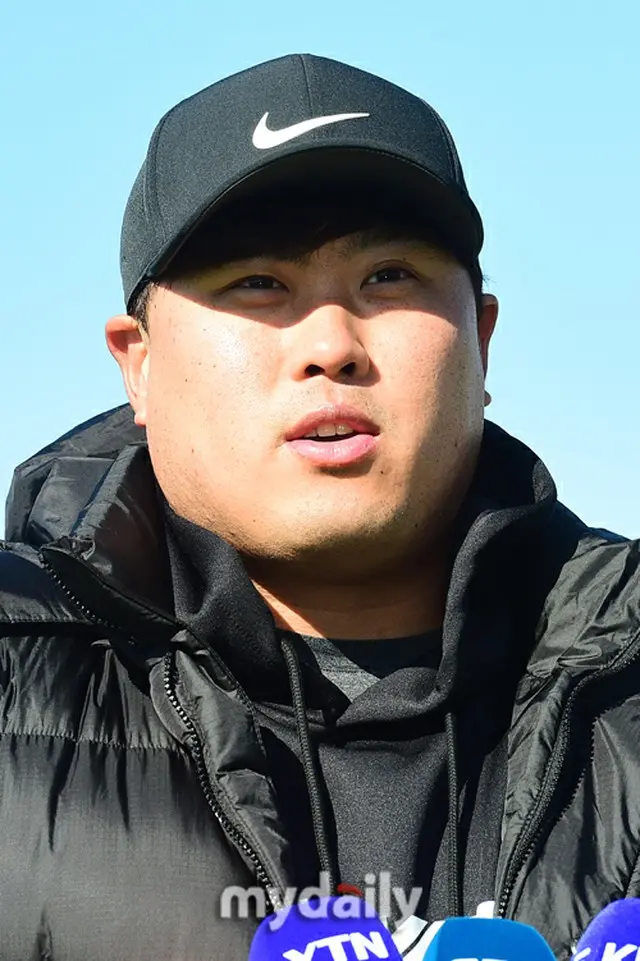 韓国でトレーニング中のリュ・ヒョンジン、新型コロナ感染…練習キャンセル・自主隔離（画像提供:wowkorea）