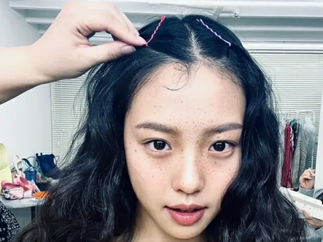 女優コ・ミンシ、「そばかすメイク」でも輝くような美貌（画像提供:wowkorea）