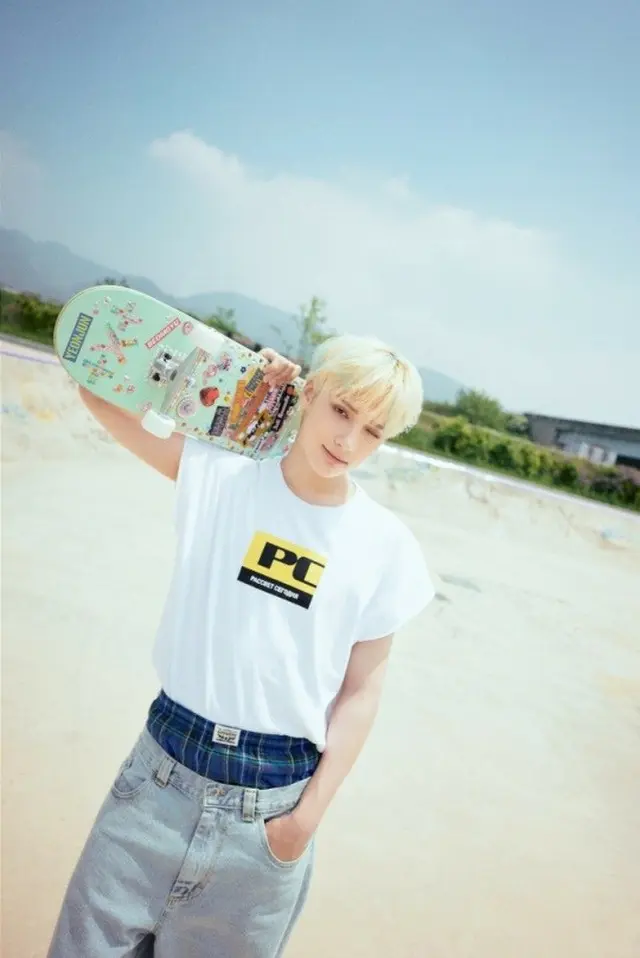 「TOMORROW X TOGETHER」ヒュニンカイがカバー曲「Sk8er Boi」をサプライズ公開した。（画像提供:wowkorea）