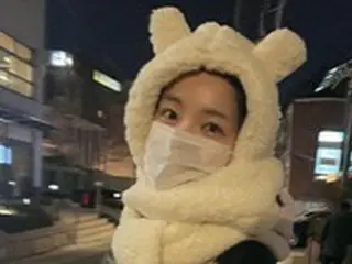 女優イ・ユビ、日常を公開…クマの耳でキュートな魅力