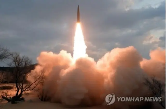韓国軍合同参謀本部は北朝鮮が東の方向に飛翔（ひしょう）体を発射したと発表した（資料写真）＝（聯合ニュース）
