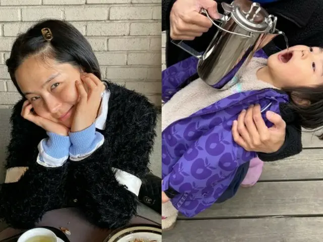 タレントキム・ナヨンと歌手兼画家のMY Qが幸せな日常を共有した。（画像提供:wowkorea）