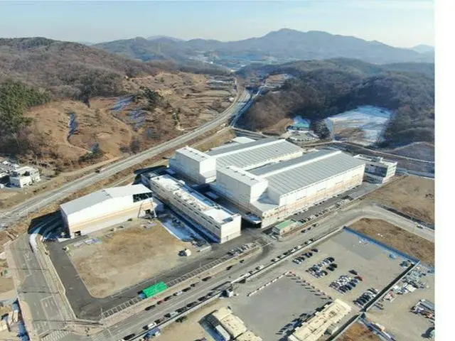 ポスコケミカルが世宗市へ段階的に造成している負極材工場（画像提供:wowkorea）